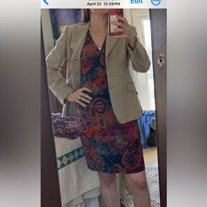 Stunning Jones New York  jersey dress size small